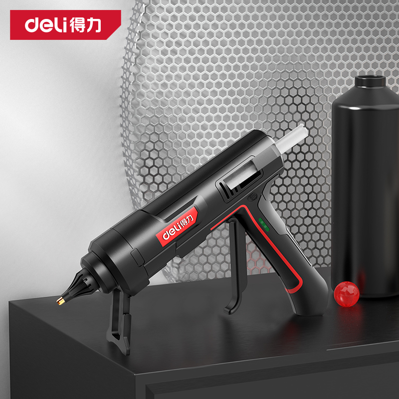 Hot Melt Glue Gun Cordless - DELI 300W Hot Melt Glue Gun