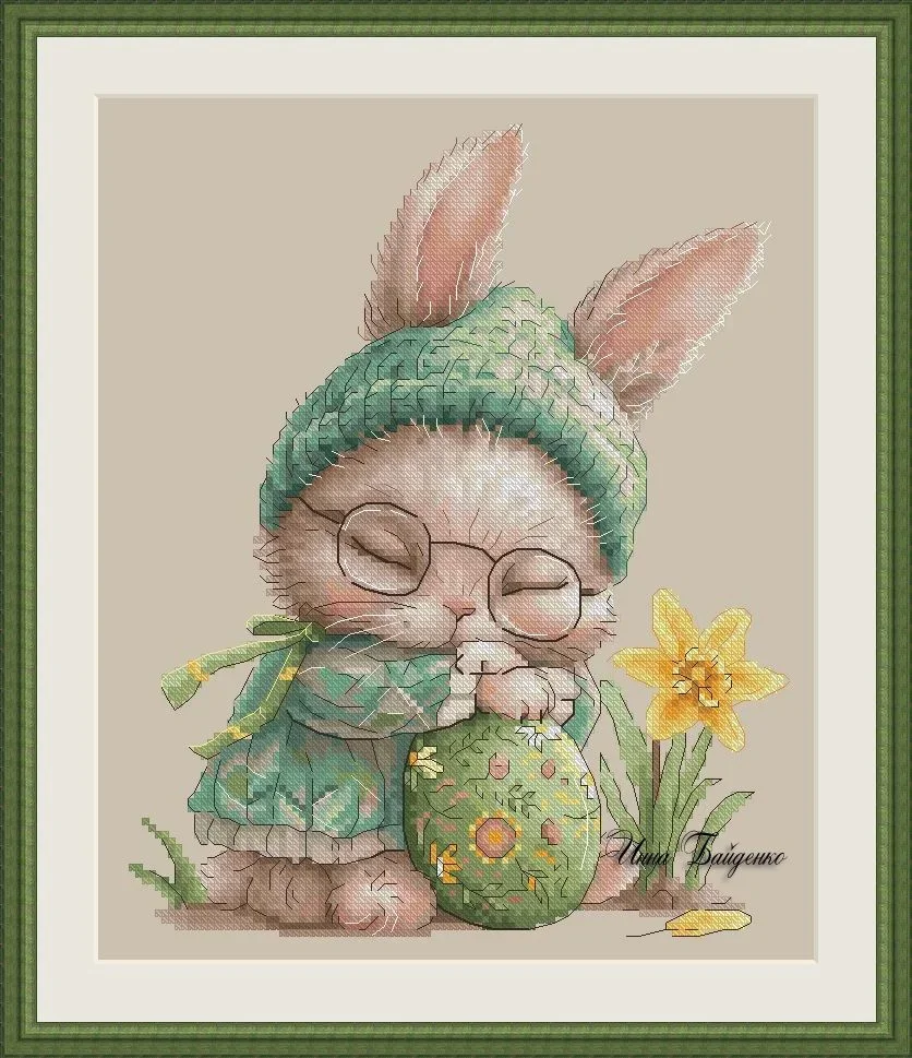 Cotton Embroidery Thread Skeins - [ZZ4833-Sleepy Tutu] Stamped Cross Stitch Kit