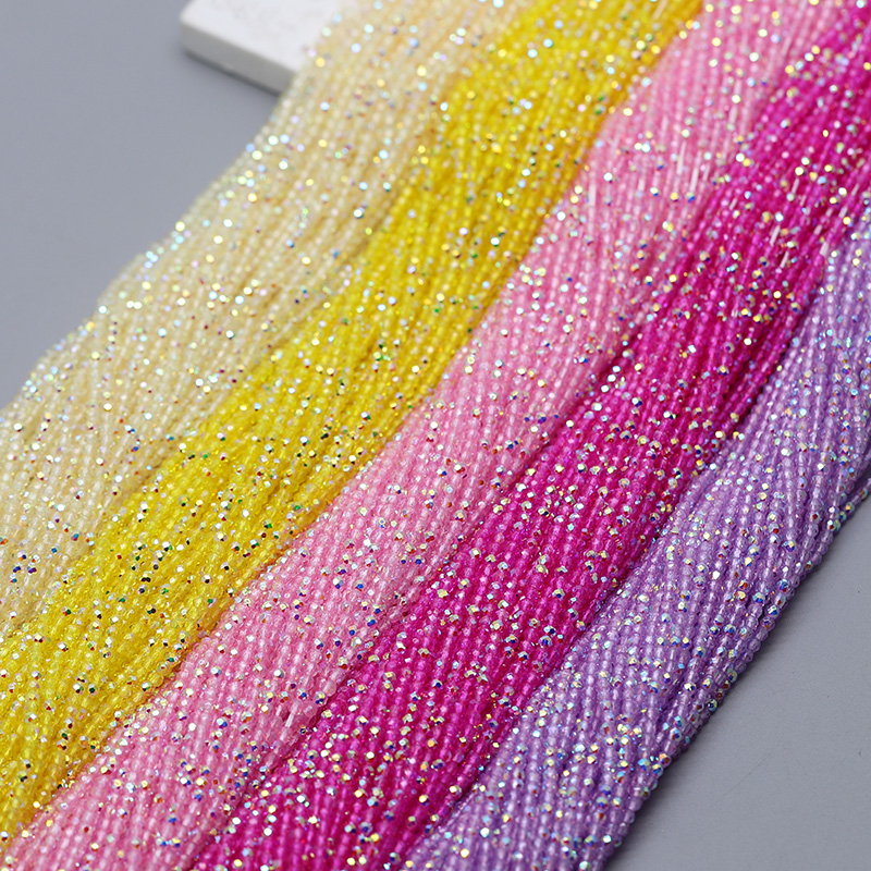 2mm (2 strand 370pcs) Color Cr - Glass Seed Beads 2Mm Jewelry Making ulasan dan harga