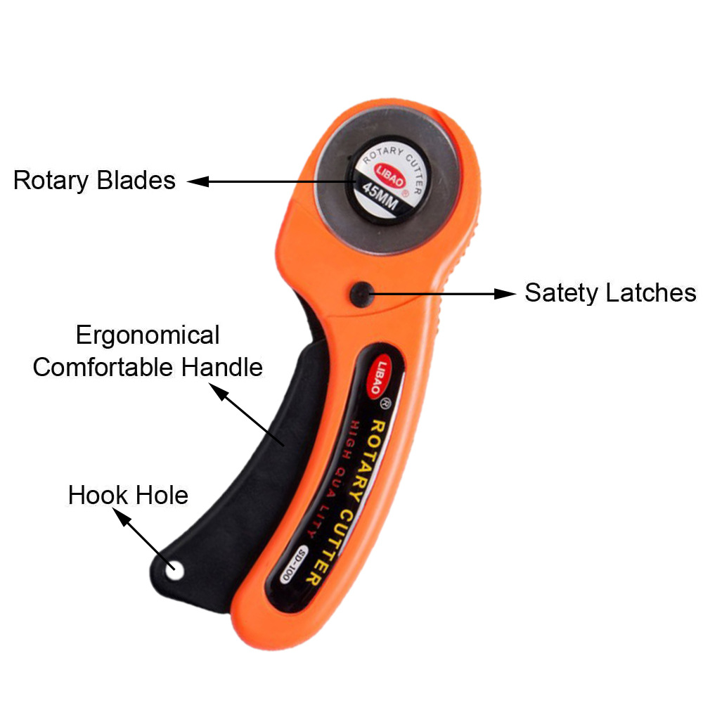 45mm Rotary Cutter Blades Fabr - Rotary Cutter For Fabric 45Mm ulasan dan harga