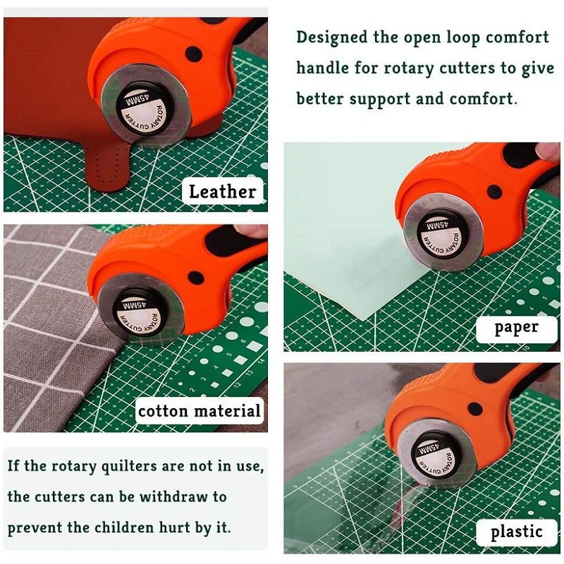 45mm Rotary Cutter Blades Fabr - Rotary Cutter For Fabric 45Mm ulasan dan harga