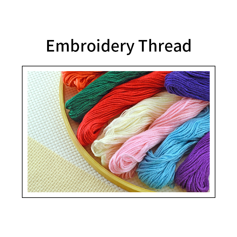 Joy Sunday Counted Fabric Embr - Cotton Embroidery Thread Skeins ulasan dan harga