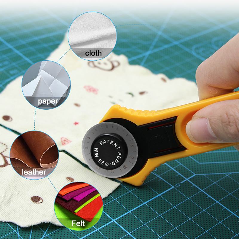 28mm /45mm Rotary Cutter Patch - Rotary Cutter For Fabric 45Mm ulasan dan harga