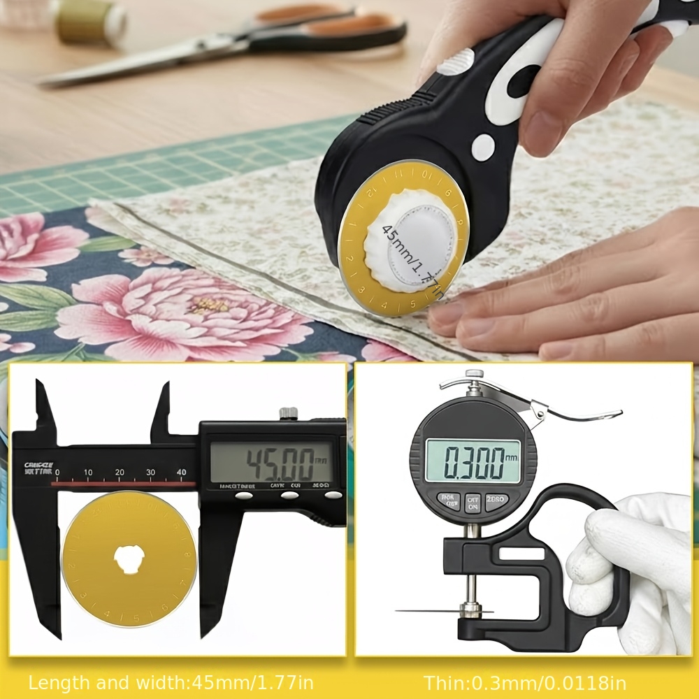 45mm Titanium Coated Rotary Cu - Rotary Cutter For Fabric 45Mm ulasan dan harga