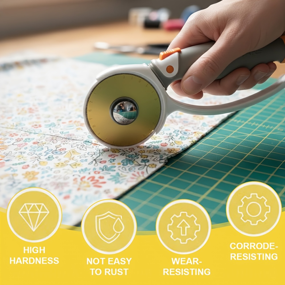 45mm Titanium Coated Rotary Cu - Rotary Cutter For Fabric 45Mm ulasan dan harga