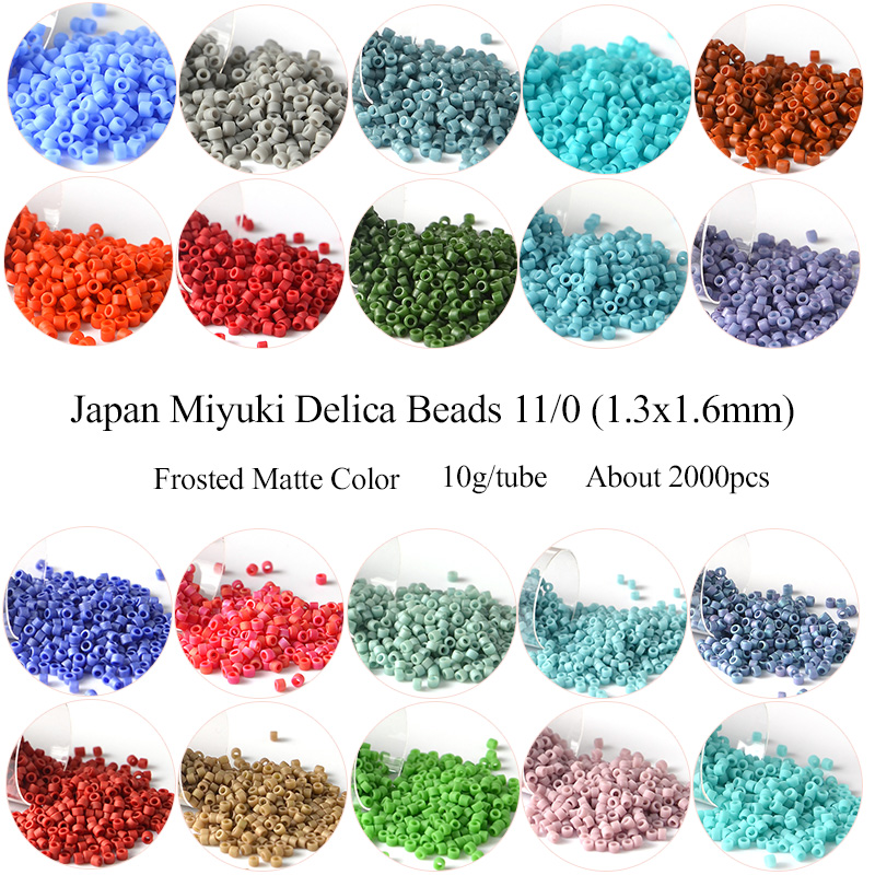 11/0 Japan Miyuki Delica Beads - Glass Seed Beads 2Mm Jewelry Making ulasan dan harga