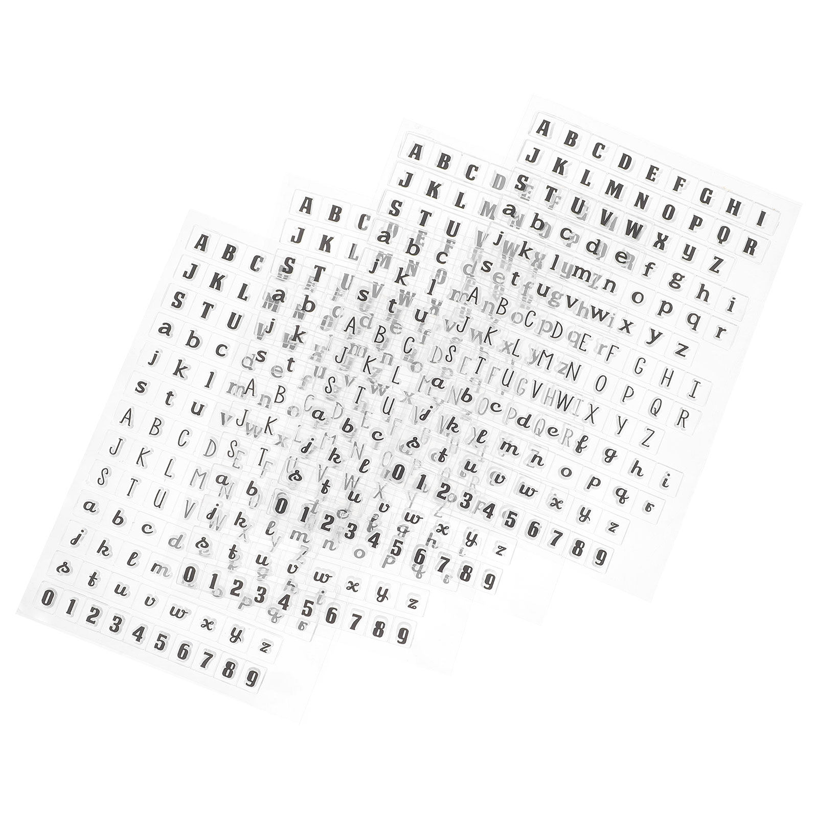 4 Pcs Clear Stamps for Journal - Clear Silicone Stamps For Card Making ulasan dan harga