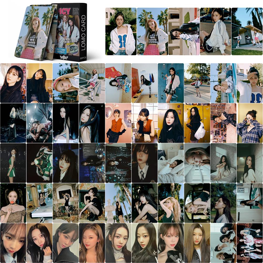 Boxed Lomo Photo Cards Aesthet - Scrapbooking ulasan dan harga